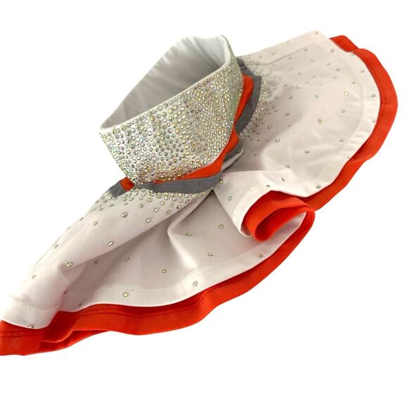 Miami Dolphins inspired rhinestone game day toddler skirt sz3 in mint condition - Picture 4 of 8